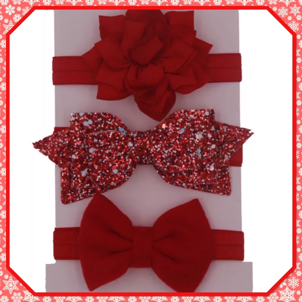 🌹NEW🌹Baby 3 Piece Headband Variety🌹
